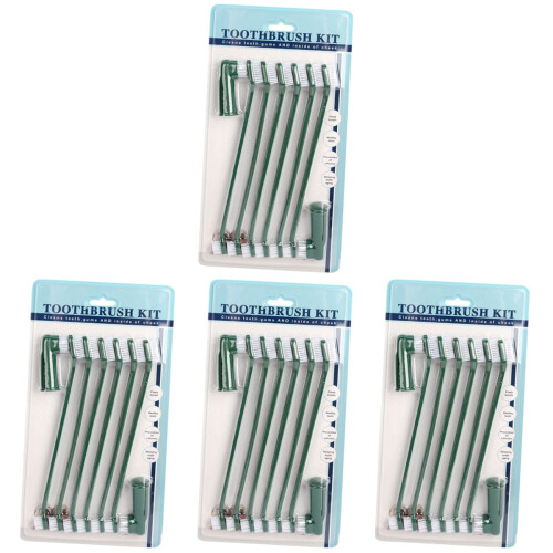 4Ensembles Kit Dentaires Duales Vert Pour , Chiot Chat 2