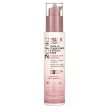 Giovanni, 2chic, Frizz Be Gone Leave-In Conditionering & Stylingelixir, Shea Butter + Sweet Almondolja, 4 fl oz (118 ml)