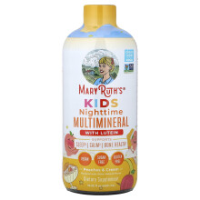MaryRuth's, Dzieci, Multivitamin z Luteinem, Śliwka & Krem, 15,22 fl oz (450 ml)