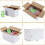 Verzenddozen 10x6x6 inch, wit, gegolfd, set van 40 5