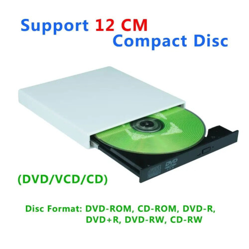 USB 2.0 Bärbar CD/DVD-enhet 1