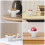ETEREAUTY Ceramic Snack Plate, White, High-End Material, Perfect for Storage and Serving 2
