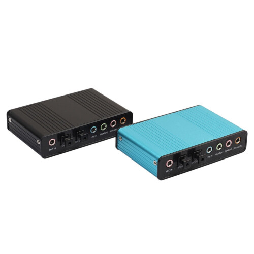 USB 2.0 External 5.1 Channel Optical Audio Sound Card 1