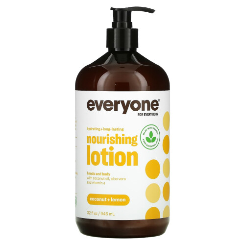 Everyone, Νουριόμενη Λotion, Coconut + Λεμόνι, 32 fl oz (946 ml)