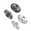 Metal Snap Buttons Rustproof Crafting Snap Fastener DIY Sewing Knitting Press Studs 2