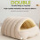 Cozy Monster Cat Bed – Πλενόμενη σπηλιά κατοικίδιων για γάτες εσωτερικού χώρου, μαλακό 3