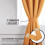 Halloween blackout curtains thermal soundproof silver wave 4