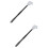 2Pièces Outil Nettoyage Acier Manche Long Multi Couleur 7