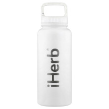 iHerb Goods, iHerb Βοήθημα Ασφαλέστερο Αθλητικού Βοηθήματος, Λευκό, 32 oz (960 ml)