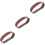 3Pièces Bande Abrasive Ponceuse 80 Grain Multi Usage Pour Bois Métal 7