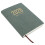 5Pièces Planners Quotidiens A5 Vert Olive Couverture PU Résistante 1