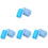 4Ensembles Effaceurs Blancs En Corail Pour Tableau École Portable 3