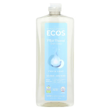 Earth Friendly Products, Aardevriendelijke Producten, ECOS, Plant Geactiveerd Vaatwasmiddel, Vrij & Heldere, 25 fl oz (739 ml)