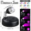 Projecteur LED sans fil à piles noir 1 pièce 2
