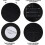 Projecteur LED sans fil à piles noir 1 pièce 5