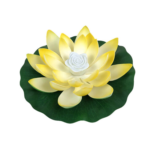 Πλωτά φώτα Lotus - LED φώτα πισίνας με λουλούδια, αδιάβροχο νυχτερινό φως που 1