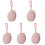 5Pièces Boîte Silicone Rose Facile À Bébé 4