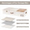 Μεγάλο κουτί αποθήκευσης κάτω από το κρεβάτι με λαβές και θήκη ετικετών 2