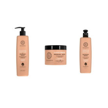 Trio Kératine e Macadâmia Abacate Shampoing 500ml + Máscara 500ml + Leave-In 250ml