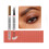 (Light Brown) Liquid Dualended Hellokiss Eyebrow Pencil 2in1 Brows Waterproof Gel Setting 1