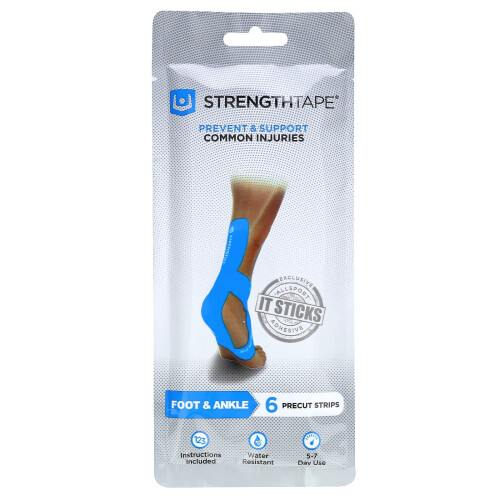 Strengthtape, Κινοιολογία Τάπητας Κट, Πόδι & Άνκα, 6 Προκατασκευασμένα Τμήματα