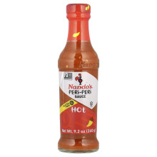 NANDO'S, Salsa Peri-Peri, Calda, 9,2 oz (260 g)