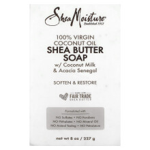 SheaMoisture, Sabão de Óleo de Coco Virgem 100%, 8 oz (227 g)