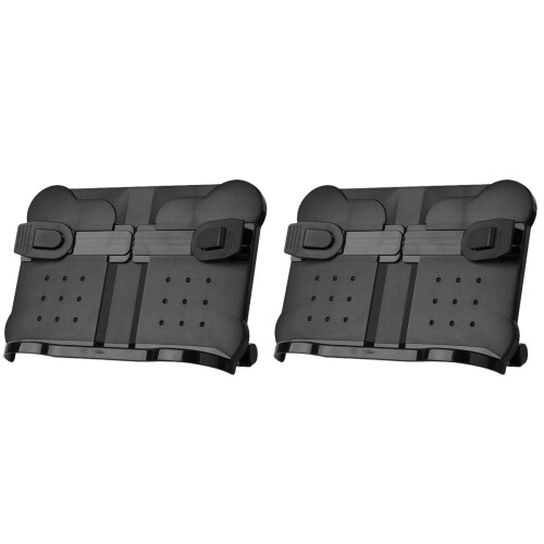 2Pièces Support De Lecture ABS Noir Solide Pour Mains 1