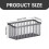 Wall-Mounted Wire Fruit & Veg Rack, Stainless Steel, Stackable, Gray – Compatible with Kitchen Storage 3