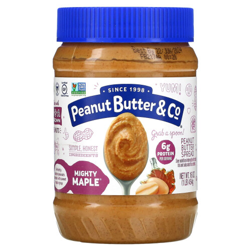 Peanut Butter & Co., Peanutfylde, Mighty Maple, 16 oz (454 g)