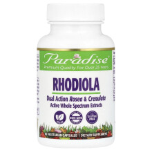 Paradise Herbs, Ροδιόλα, 60 Βοτάνια Φιάλες (500 mg ανά Φιάλα)