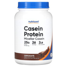 Nutricost, Kasein Protein, Schokolade, 2 lb (907 g)