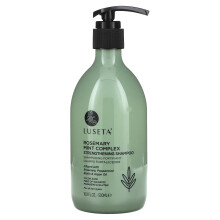 Luseta Beauty, Kompleks z rozmarynem i miętą, Szampon wzmacniający, Dla wszystkich typów włosów, 16,9 fl oz (500 ml)