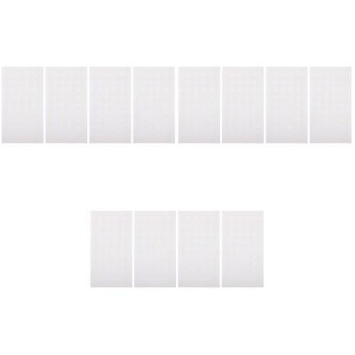 600Pièces Points Colle Double Face Blancs Pour DIY Et Fêtes 2