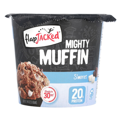 FlapJacked, Mighty Μούφιν, S'mores, 1.94 oz (55 g)