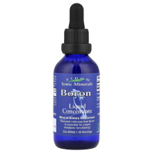 Eidon Ionic Minerals, Eidon Ionische Mineralen, Boron, Vloeibare Concentraat, 2 oz (60 ml)