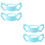 4Pièces Poignées Silicone Ergonomiques Pour Enfants 6