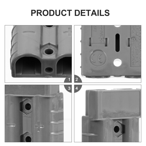 6er-Set Premium-Stecker-Ladezubehör, Außenstecker, 600-V-Stecker 1