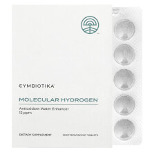Cymbiotika, Moleculaire Waterstof, 30 Effervescent Tabletten (80 mg Per Tablet)