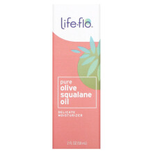 Life-flo, Czysty Olej Squalanu Z oliwek, 2 fl oz (59 ml)