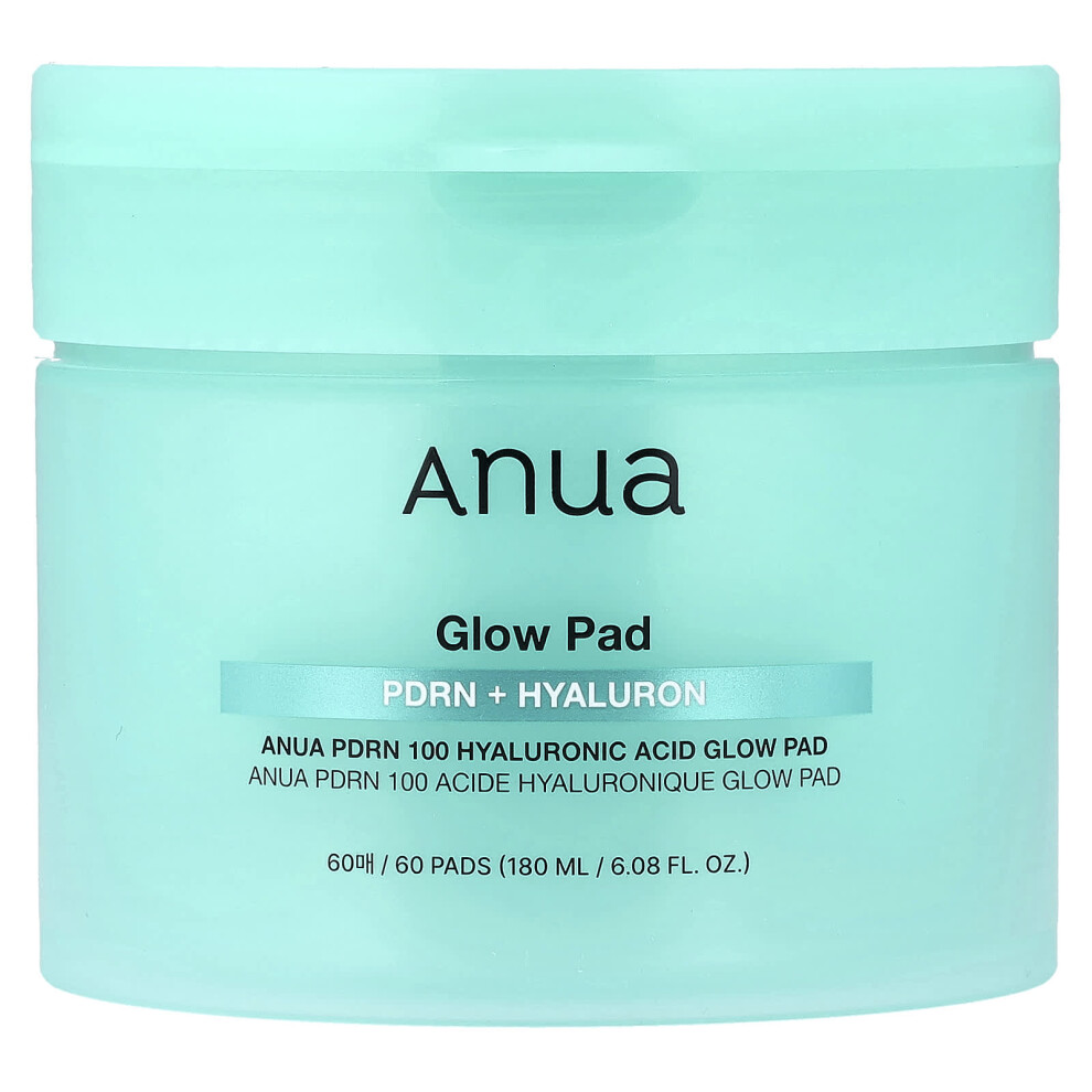 Anua , Pdrn 100 Hyaluronic Acid Glow Pad, 60 Pads