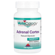 Nutricology, Adrenal Cortex, Természetes Glandular, 100 Vegicaps