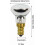 4-pack R39E17 30W lavalampor 2