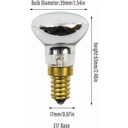 4-pack R39E17 30W lavalampor 1