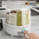 Giyblacko360 Dispenser per alimenti per riso e cereali 7