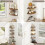 Corner Shelves Brown 2-Pack for Bathroom Kitchen 4