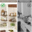 Corner Shelves Brown 2-Pack for Bathroom Kitchen 7