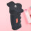 3Pièces Grip Portable Noir En Caoutchouc Pour Prise D'image Stable 3