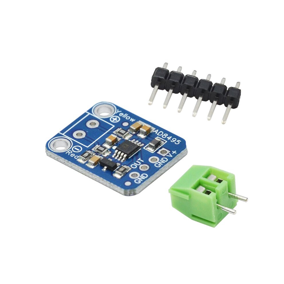 1Pcs Ad8495 Amplifier Module - High-Quality Analog Output K-Type Thermocouple Amplifier 4713055502424
