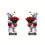 Κρεμαστό Αυτοκινήτου με Κάρτες Cute2D με Τριαντάφυλλα – Διακόσμηση για την Ημέρα 4